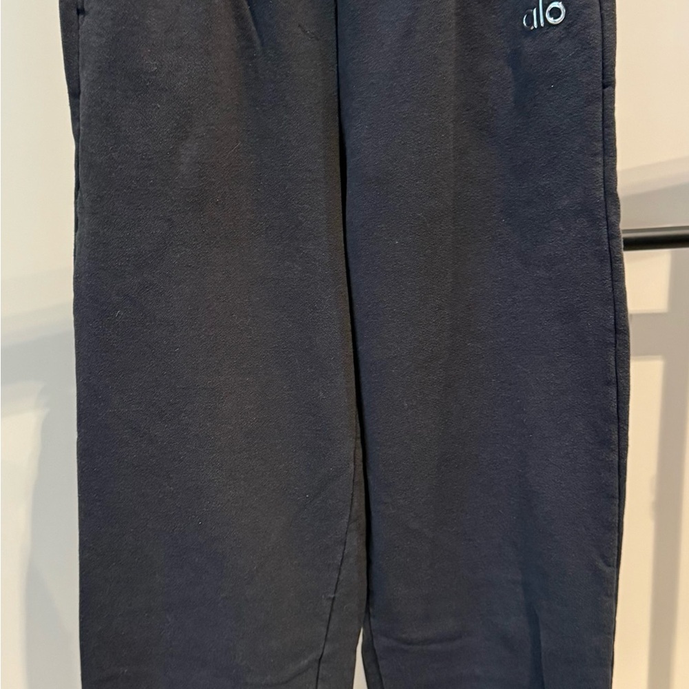 ALO Yoga Steel Grey Jogger Pants - Picture 2 of 4
